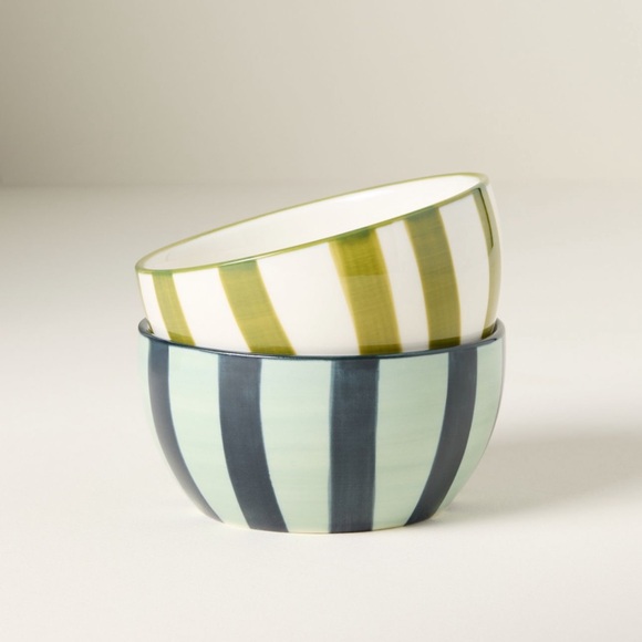 Anthropologie Other - Anthropologie Here's How Ceramic Nut Bowls, Set of 2